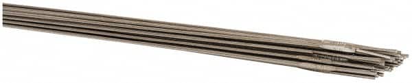 Welding Material - 36 Inch Long, 1/16 Inch Diameter, Bare Coated, Stainless Steel, TIG Welding and Brazing Rod - 1 Lb., Industry Specification 316L - Exact Tooling
