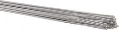 Welding Material - 36 Inch Long, 1/16 Inch Diameter, Bare Coated, Aluminum, TIG Welding and Brazing Rod - 1 Lb., Industry Specification 5356 - Exact Tooling