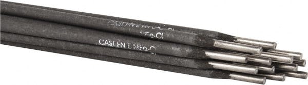 Welding Material - 14" Long, 1/8" Diam, Cast Iron Arc Welding Electrode - ENI55 - Exact Tooling