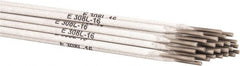 Welding Material - 12" Long, 3/32" Diam, Stainless Steel Arc Welding Electrode - E308L - Exact Tooling