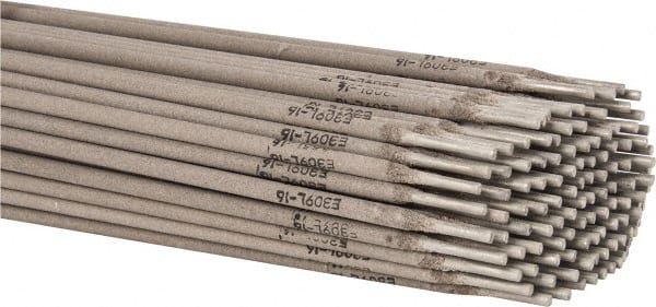Welding Material - 12" Long, 3/32" Diam, Stainless Steel Arc Welding Electrode - E309L - Exact Tooling