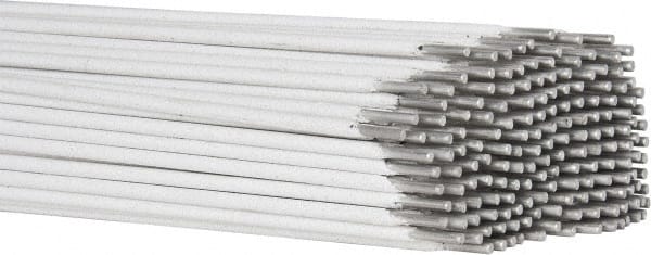 Welding Material - 14" Long, 1/8" Diam, Aluminum Alloy Arc Welding Electrode - E4043 - Exact Tooling