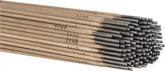 Welding Material - 14" Long, 3/32" Diam, Steel Alloy Arc Welding Electrode - E6011 - Exact Tooling