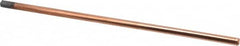 Welding Material - 12" Long, 3/8" Diam, Carbon Steel, Stainless Steel, Copper Arc Welding Electrode - Arc Gouging Electrodes - Exact Tooling