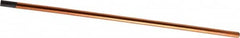 Welding Material - 12" Long, 5/16" Diam, Carbon Steel, Stainless Steel, Copper Arc Welding Electrode - Arc Gouging Electrodes - Exact Tooling