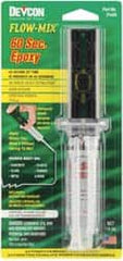 Devcon - 14 mL Syringe Two Part Epoxy - 0.5 to 1 min Working Time - Exact Tooling