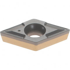 Iscar - DCMT2-0 Grade IC8250 Carbide Turning Insert - TiCN/Al2O3/TiN Finish, 55° Diamond, 1/4" Inscr Circle, 3/32" Thick, 0.0079" Corner Radius - Exact Tooling