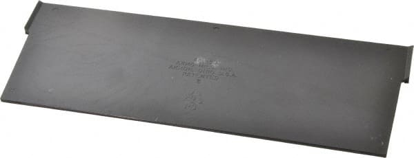 Akro-Mils - 7.7" Wide x 2.9" High, Black Bin Divider - Use with Akro-Mils - 30-150, 30-158, 30-184 - Exact Tooling
