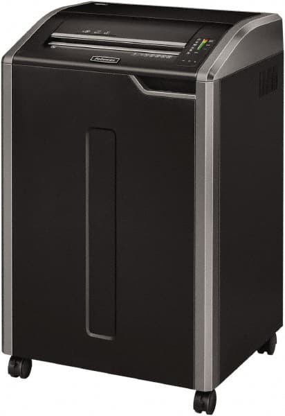 FELLOWES - 7/32" Strip, 38 Sheet Strip Cut Commercial Shredder - 20" Long x 25" Wide x 37-1/4" High, Level 2 Security, 35 Gal Wastebasket - Exact Tooling