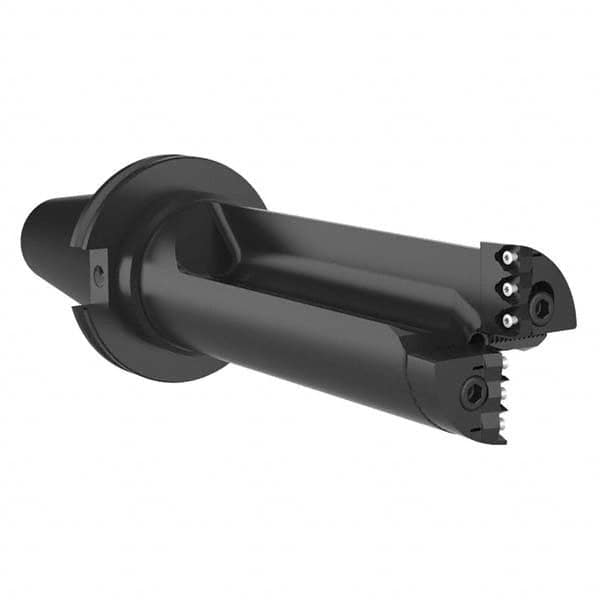 Allied Machine and Engineering - 6-1/4" Max Drill Depth, 2.2xD, 66mm Diam, Indexable Insert Drill - Exact Tooling