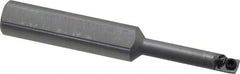 Kennametal - 0.208" Min Bore Diam, 2-1/2" OAL, 3/8" Shank Diam, CSBI Indexable Boring Bar - 1/2" Max Bore Depth, CDC Insert, Screw Holding Method - Exact Tooling