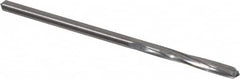 Hertel - 7/64" Solid Carbide 4 Flute Chucking Reamer - Spiral Flute, Straight Shank, 5/8" Flute Length, 2-1/4" OAL - Exact Tooling