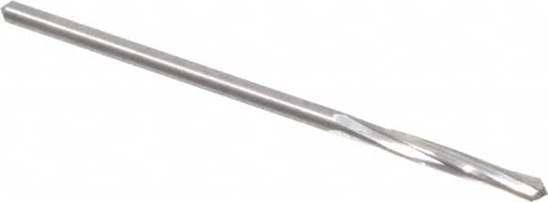 Hertel - 5/64" Solid Carbide 4 Flute Chucking Reamer - Spiral Flute, Straight Shank, 1/2" Flute Length, 1-3/4" OAL - Exact Tooling