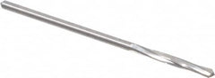 Hertel - 5/64" Solid Carbide 4 Flute Chucking Reamer - Spiral Flute, Straight Shank, 1/2" Flute Length, 1-3/4" OAL - Exact Tooling