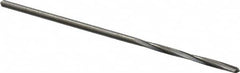Hertel - 3/64" Solid Carbide 4 Flute Chucking Reamer - Spiral Flute, Straight Shank, 3/8" Flute Length, 1-1/2" OAL - Exact Tooling