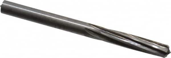 Hertel - 17/64" Solid Carbide 6 Flute Chucking Reamer - Spiral Flute, Straight Shank, 1-1/8" Flute Length, 3-1/4" OAL - Exact Tooling