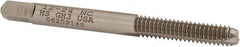 Hertel - #12-24 UNC, 2 Flute, Bright Finish, High Speed Steel Spiral Point Tap - Bottoming Chamfer, Right Hand Thread, 2-3/8" OAL, 15/16" Thread Length, 2B/3B Class of Fit - Exact Tooling