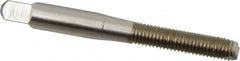 Hertel - 5/16-24 UNF, 2 Flute, Bright Finish, High Speed Steel Spiral Point Tap - Bottoming Chamfer, Right Hand Thread, 2-23/32" OAL, 1-1/8" Thread Length, 3B Class of Fit - Exact Tooling