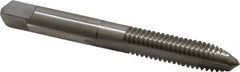 Hertel - 5/16-18 UNC, 2 Flute, Bright Finish, High Speed Steel Spiral Point Tap - Plug Chamfer, Left Hand Thread, 2-23/32" OAL, 3B Class of Fit - Exact Tooling
