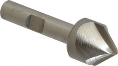 Hertel - 3/4" Diam Single End Cobalt Chamfer Mill - Exact Tooling