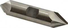 Hertel - 3/4" Diam Double End Cobalt Chamfer Mill - Exact Tooling