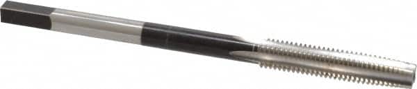 Hertel - 1/2-13 UNC, 4 Flutes, Bright Finish, High Speed Steel, Nut Tap - 7" Overall Length, 2-1/2" Thread Length - Exact Tooling