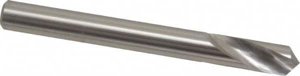 Hertel - 8mm Body Diam, 120°, 79mm OAL, Cobalt Spotting Drill - Exact Tooling