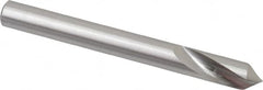 Hertel - 8mm Body Diam, 90°, 79mm OAL, Cobalt Spotting Drill - Exact Tooling