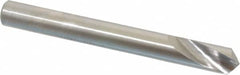 Hertel - 3/8" Body Diam, 120°, 3-1/2" OAL, Cobalt Spotting Drill - Exact Tooling