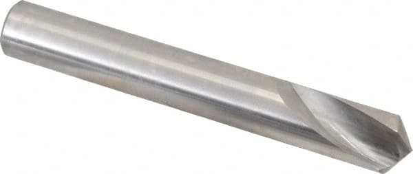 Hertel - 5/8" Body Diam, 120°, 4-1/2" OAL, Cobalt Spotting Drill - Exact Tooling