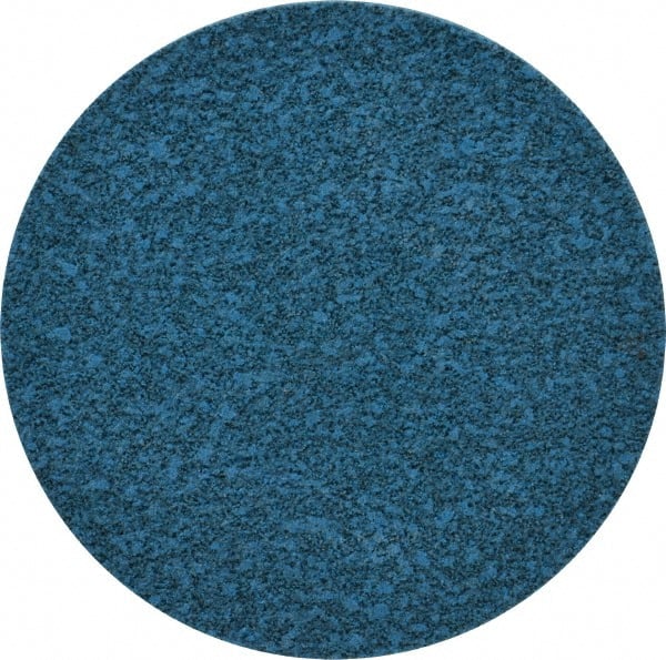 Norton - 3" Medium Grade Aluminum Oxide Deburring Disc - Quick Change Connection - Exact Tooling