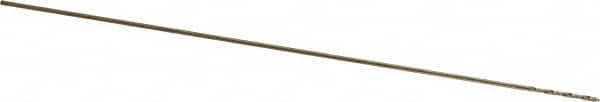 Hertel - 0.104" Diam, 12" OAL Bright Cobalt Aircraft Extension Drill Bit - Exact Tooling