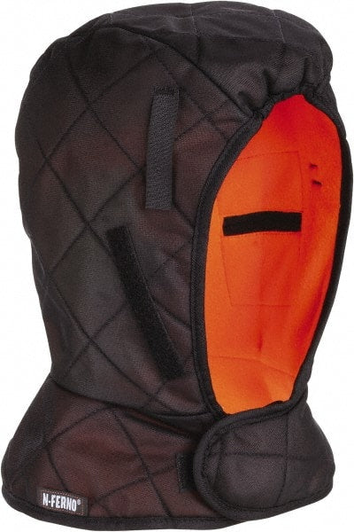 Ergodyne - Black, Underneath Hard Hat Winter Liner - Shoulder Length, 3 Layer - Exact Tooling