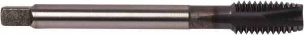 Union Butterfield - 3/4-16 UNF, 4 Flute, TiCN Finish, Powdered Metal Spiral Point Tap - Plug Chamfer, Right Hand Thread, 4.331" OAL, 0.984" Thread Length, 0.59" Shank Diam, 2B Class of Fit, Series 1672AP - Exact Tooling