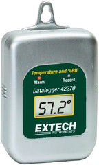 Extech - -40 to 185°F, 0 to 100% Humidity Range, Temp Recorder - Exact Tooling