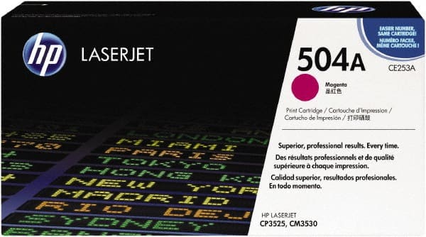 Hewlett-Packard - Magenta Toner Cartridge - Use with HP Color LaserJet CM3530 MFP, CP3525 - Exact Tooling