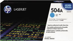 Hewlett-Packard - Cyan Toner Cartridge - Use with HP Color LaserJet CM3530 MFP, CP3525 - Exact Tooling