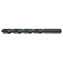 9.00mm RHS / RHC HSS 135 Degree Split Point Heavy Duty Jobber Drill - Steam Oxide - Exact Tooling