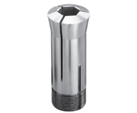 1/8"  5C Hex Collet with Internal & External Threads - Part # 5C-HI08-BV - Exact Tooling