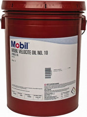 Mobil - 5 Gal Pail Mineral Spindle Oil - ISO 22, 22 cSt at 40°C & 4 cSt at 100°C - Exact Tooling