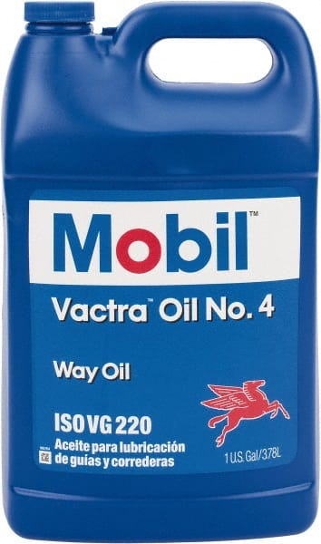 Mobil - 1 Gal Container, Mineral Way Oil - ISO Grade 220, SAE Grade 18 - Exact Tooling