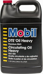 Mobil - 1 Gal Container Mineral Circulating Oil - SAE 30, ISO 100, 95.1 cSt at 40°C & 10.9 cSt at 100°F - Exact Tooling