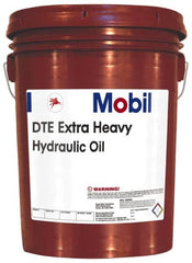 Mobil - 5 Gal Pail Mineral Circulating Oil - SAE 40, ISO 150, 146 cSt at 40°C & 14.4 cSt at 100°F - Exact Tooling