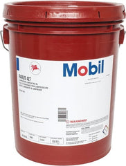 Mobil - 5 Gal Pail, ISO 100, SAE 30, Air Compressor Oil - 300°, 104.6 Viscosity (cSt) at 40°C, 11.6 Viscosity (cSt) at 100°C - Exact Tooling