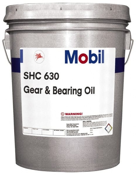 Mobil - 5 Gal Pail, Synthetic Gear Oil - ISO 220 - Exact Tooling