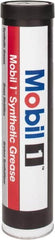 Mobil - 13.4 oz Cartridge Synthetic General Purpose Grease - Red, 302°F Max Temp, NLGIG 2, - Exact Tooling