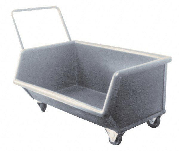 Bayhead Products - 1,000 Lb Load Capacity, 9.3 Cu Ft, Polyethylene Chip Truck - 27" Wide x 46" Long x 23-1/2" High - Exact Tooling