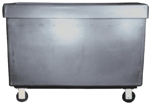 Bayhead Products - 800 Lb Load Capacity, Polyethylene Rolling Covered Container - 21" Wide x 41" Long x 21-1/2" High - Exact Tooling