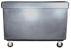 Bayhead Products - 800 Lb Load Capacity, Polyethylene Rolling Covered Container - 21" Wide x 41" Long x 21-1/2" High - Exact Tooling