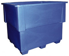 Bayhead Products - 40" Long x 40" Wide x 30" High Polyethylene Pallet Bulk Container Stackable - 1,000 Lb. Load Capacity - Exact Tooling